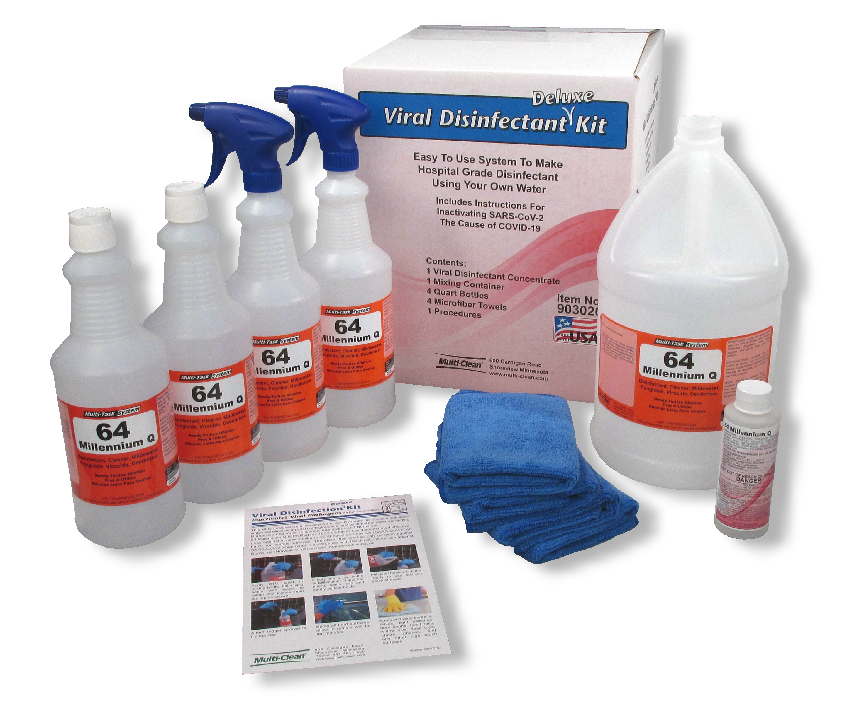 Viral Disinfection deluxe Kit